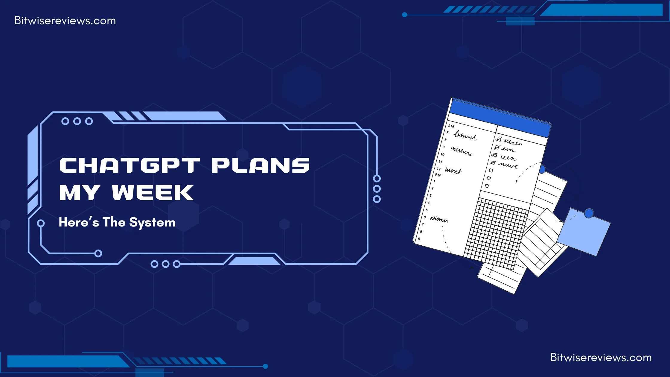 ChatGPT for Productivity: 5 Powerful AI Weekly Planner Tips